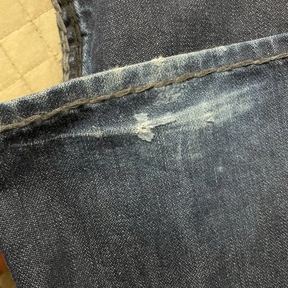 True Religion Late 2000s Dark Double Stitches Super Billy T Jeans - Picture 7 of 11